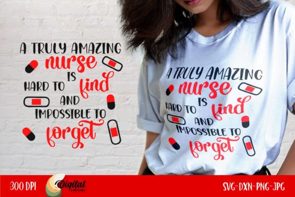 Amazing Nurse SVG