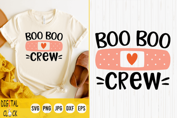 Boo Boo Crew School Nurse SVG