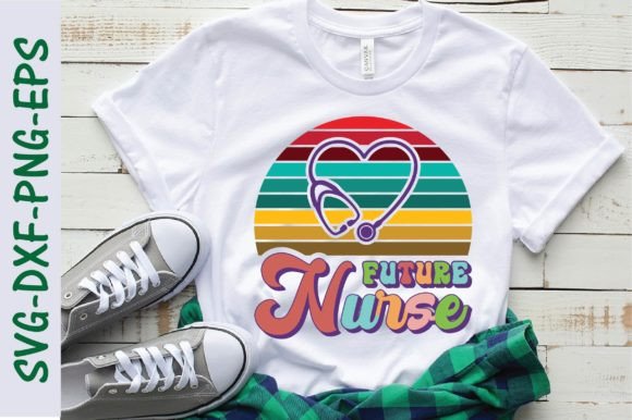 Future Nurse SVG, Retro Nurse