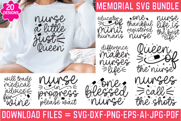Nurse SVG Bundle: Free Nurse SVG, Nurse