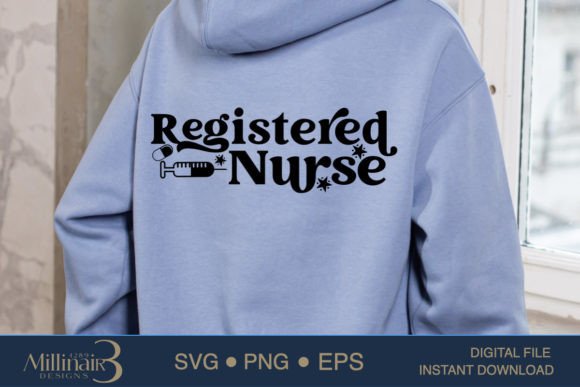 Registered Nurse SVG PNG Sublimation