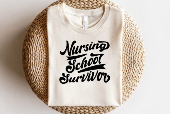 Retro Nurse SVG Design, Nursing Sch