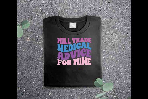 Retro Nurse SVG Design, Will Trade Medic