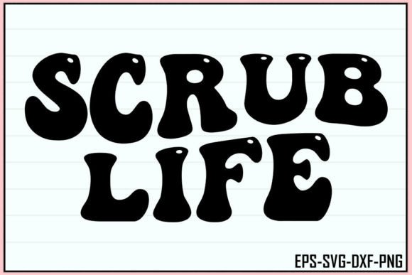 Scrub Life Retro Nurse SVG Design Review