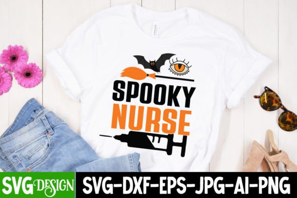 Spooky Nurse SVG Cut File